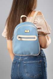 Zoozie Bags Oslo - Azul y Beige